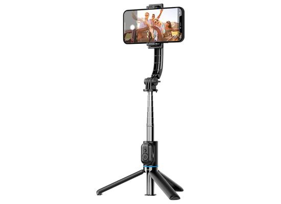 WiWU Wi-SE001 Detachable Tripod Selfie Stick For Cell Phone Selfie Stick Tripod with Detachable Phone Holder, Aluminium Selfie Stick, 360 Rotation Extendable Phone Tripod